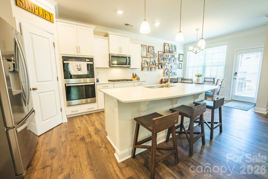 Furnished interior view inside a new home in Falls Cove, Troutman (Image 14).