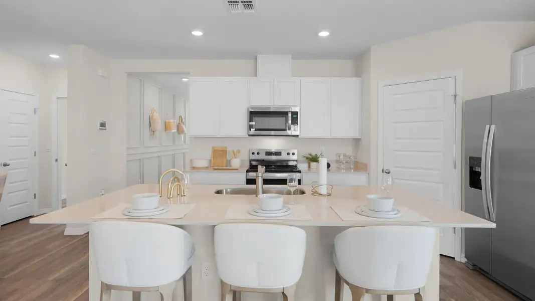 Furnished interior view inside a new home in Hawthorne Ranch, Lakeland (Image 8).