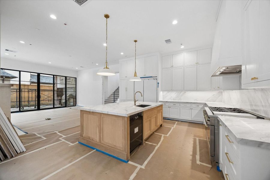 In-progress construction of a new home in , Spring Valley Village, TX (Image 20).