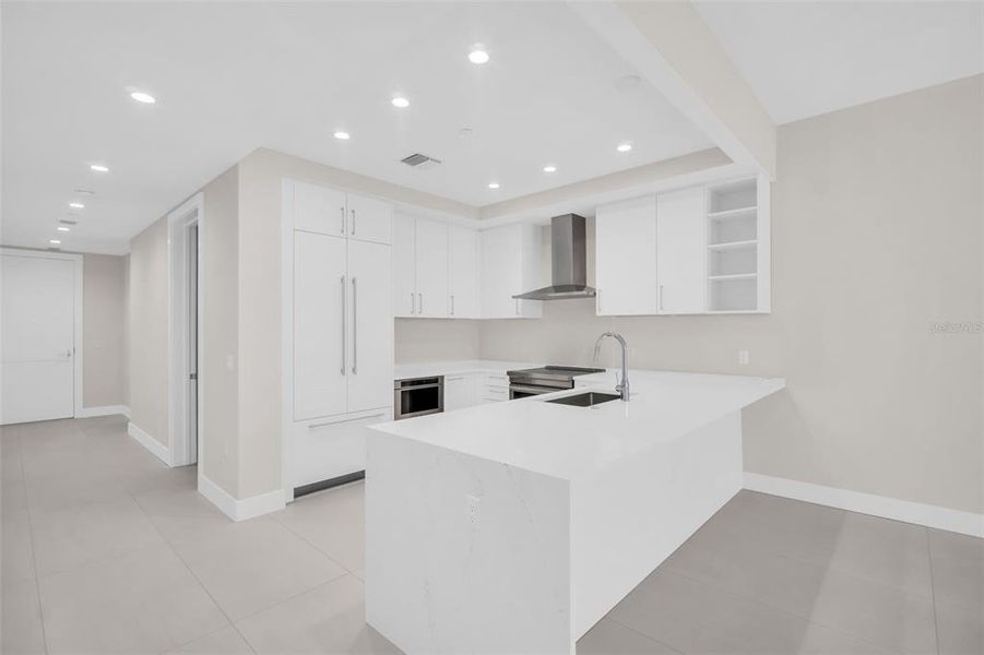 Furnished interior view inside a new home in , St. Petersburg (Image 9).