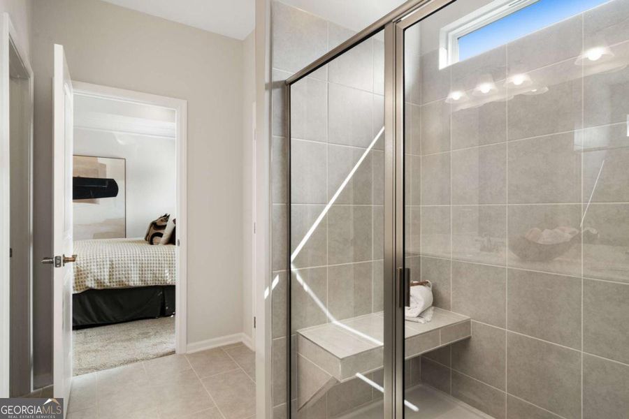 Furnished interior view inside a new home in Bryson Farms, Byron (Image 14). Furnished interior view inside a new home in Bryson Farms, Byron (Image 14).