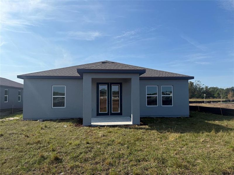 Exterior details and patio area of a home in Tyson Reserve, St. Cloud (Image 4). Exterior details and patio area of a home in Tyson Reserve, St. Cloud (Image 4).