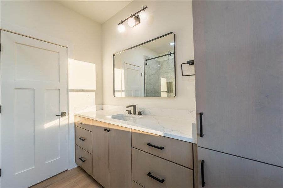 Furnished interior view inside a new home in , Woodway (Image 31). Furnished interior view inside a new home in , Woodway (Image 31).