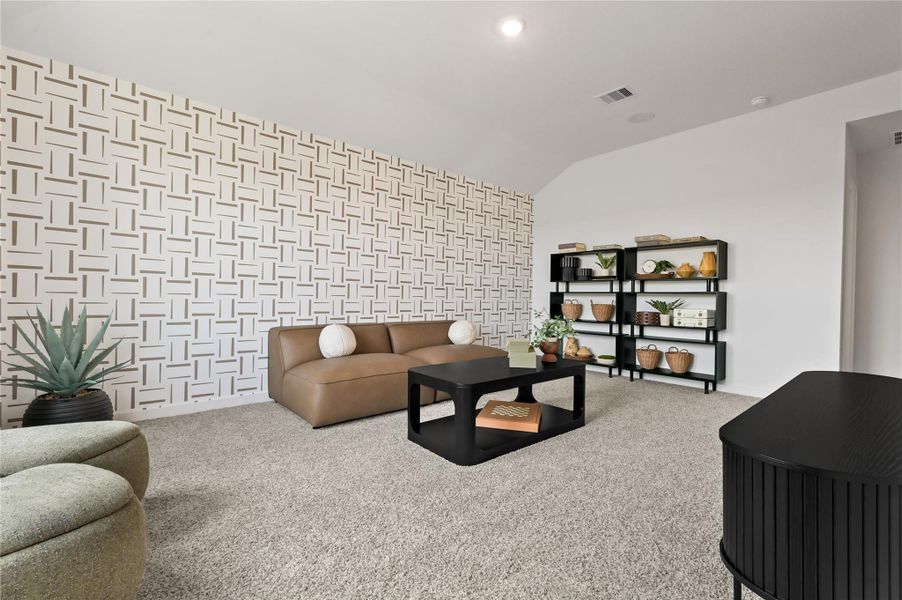 Furnished interior view inside a new home in Holly Ridge, Rosenberg (Image 8).
