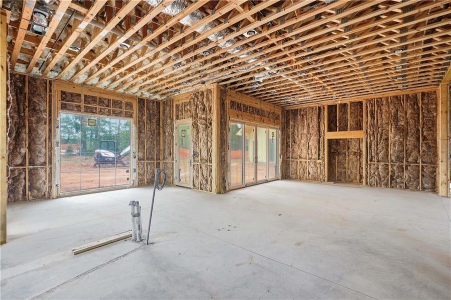 In-progress construction of a new home in , Atlanta, GA (Image 11).