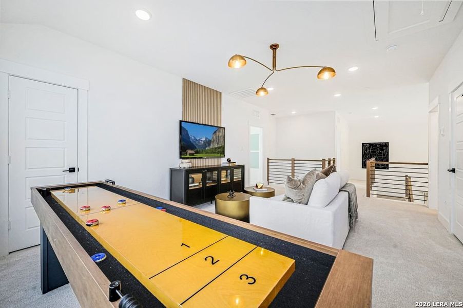 Furnished interior view inside a new home in Bison Ridge, San Antonio (Image 31).