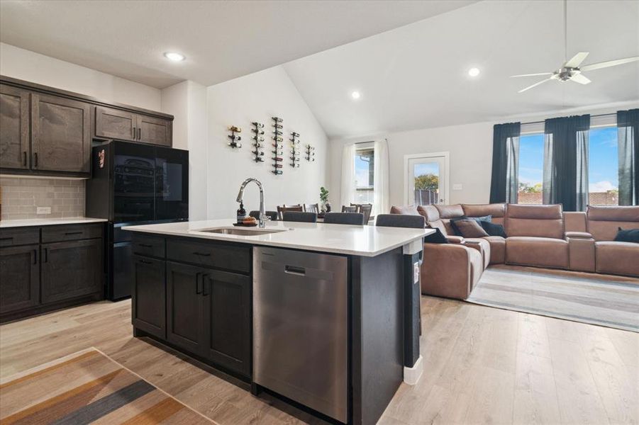Furnished interior view inside a new home in Creekside, Royse City (Image 28).