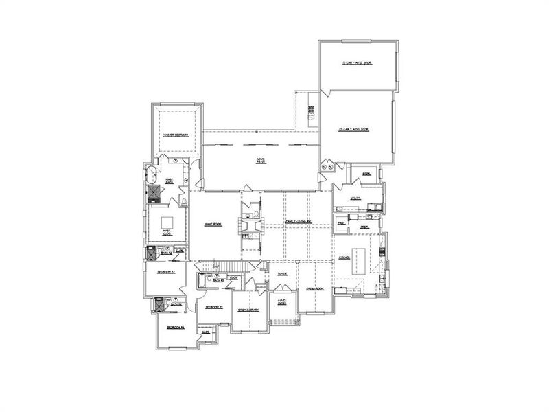 2D floor plan layout of this home in , Denton, TX (Image 2). 2D floor plan layout of this home in , Denton, TX (Image 2).