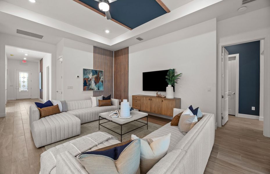 Gathering room with plenty of space to entertain