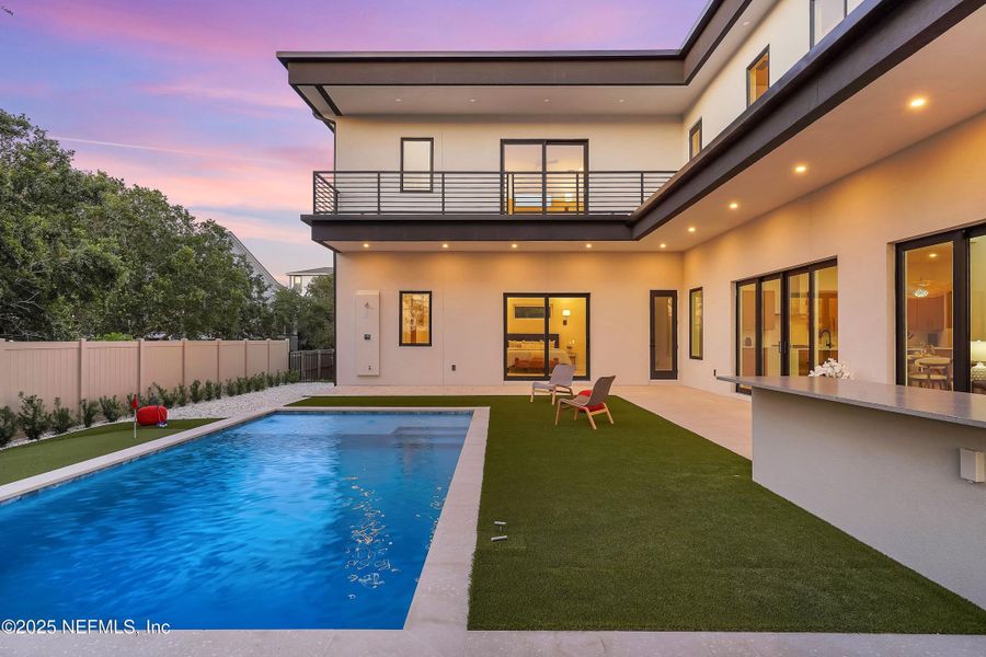 Exterior details and patio area of a home in , St. Augustine (Image 24).