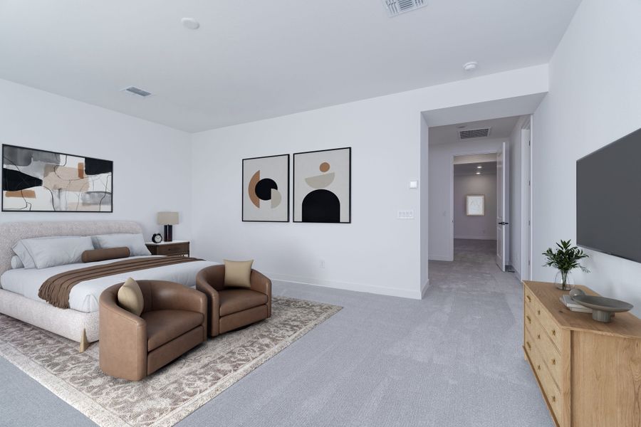 Furnished interior view inside a new home in Terraza, San Tan Valley (Image 8).
