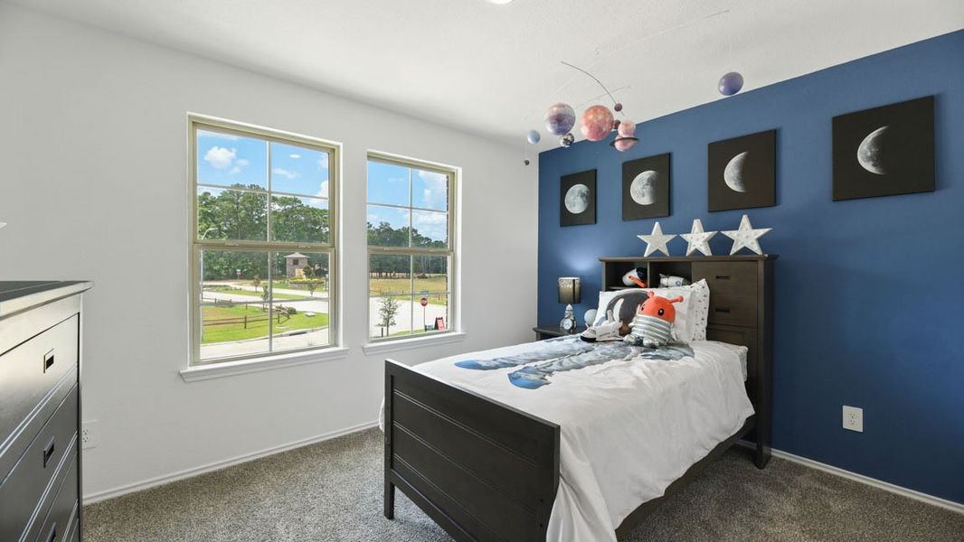 Furnished interior view inside a new home in Mill Creek, Magnolia (Image 19).