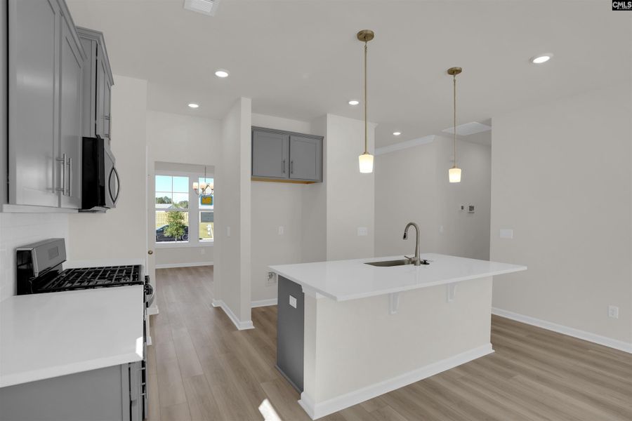 Furnished interior view inside a new home in Rolling Hills, Prosperity (Image 6).