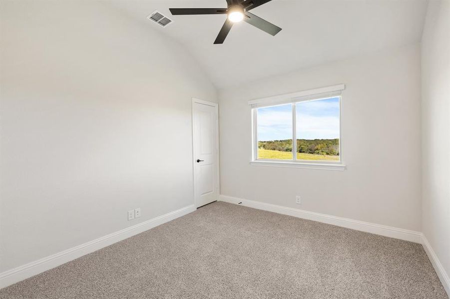 Spacious, unfurnished interior of a new home in Wildcat Ridge Phase 3, Godley (Image 32). Spacious, unfurnished interior of a new home in Wildcat Ridge Phase 3, Godley (Image 32).