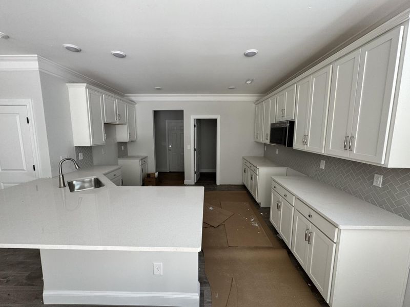 In-progress construction of a new home in Caldwell Forest, Charlotte, NC (Image 4).