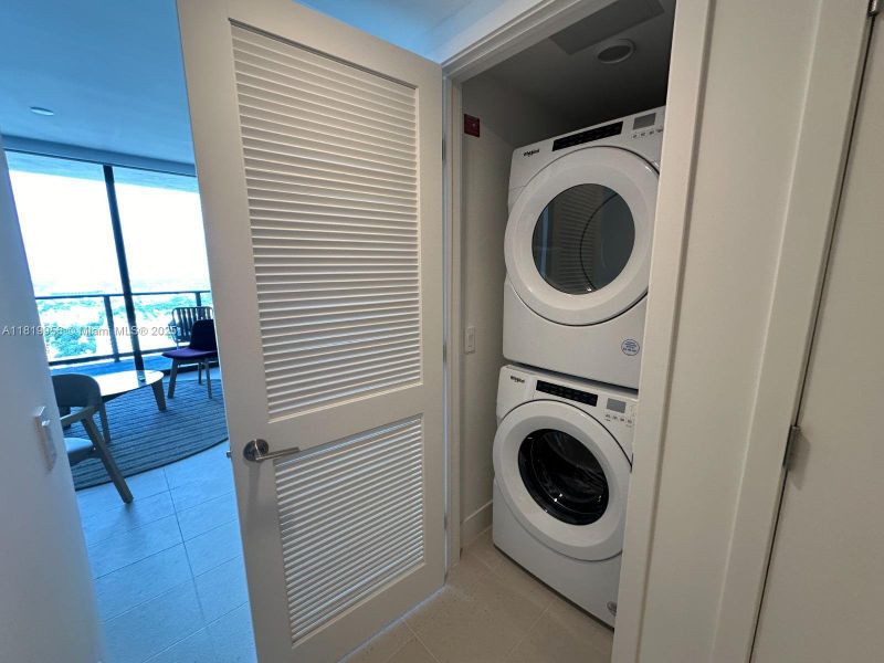 Furnished interior view inside a new home in , Miami (Image 10).