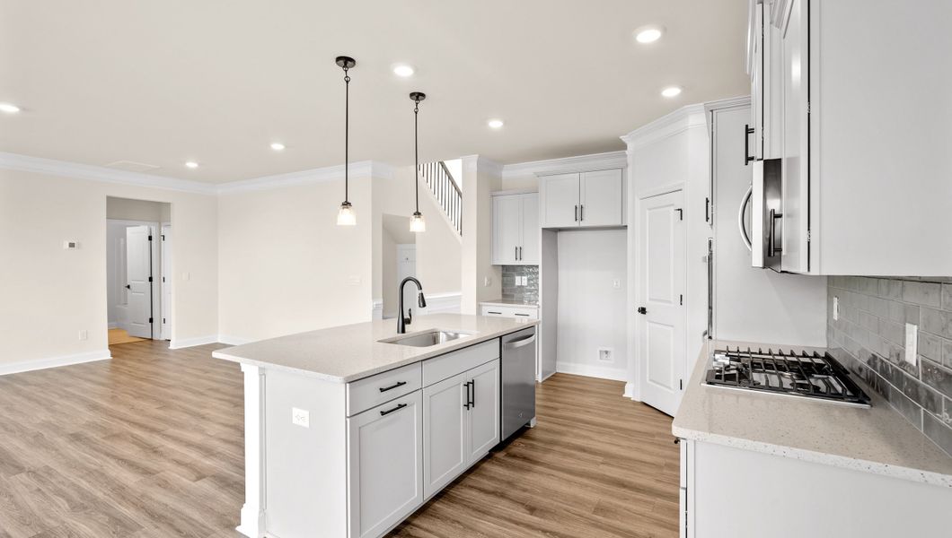 Furnished interior view inside a new home in Williams Ridge, Woodruff (Image 8).