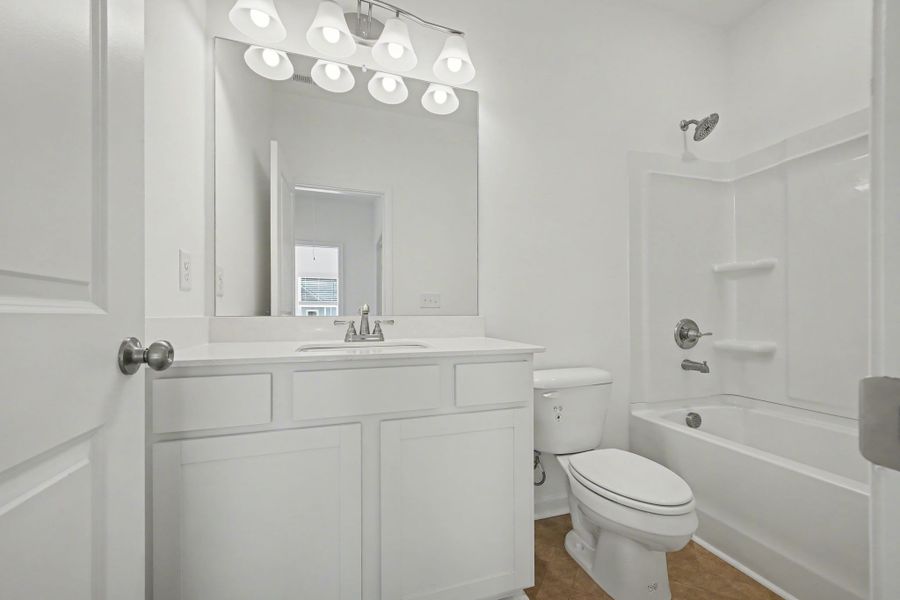 Furnished interior view inside a new home in Ironhorse, Dickson (Image 27). Furnished interior view inside a new home in Ironhorse, Dickson (Image 27).