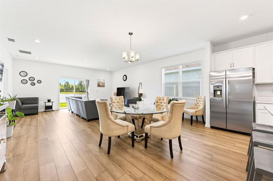 Furnished interior view inside a new home in , St. Cloud (Image 5).