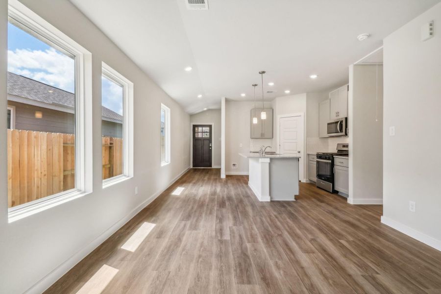 Photo is not of the actual home, but is an inspirational photo of builder’s model home and may depict options, furnishings, and/or decorator features that are not included