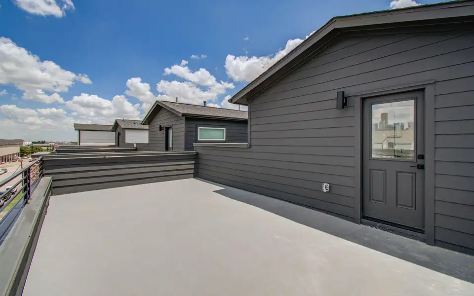 Roof terrace Roof terrace