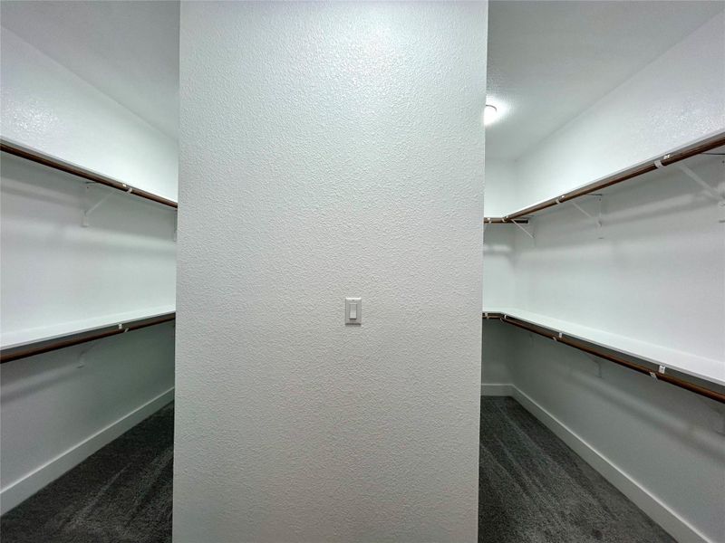 His and hers walk in closet His and hers walk in closet