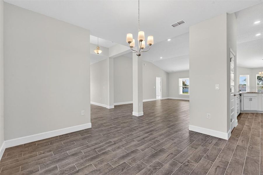 Spacious, unfurnished interior of a new home in Hill Country Estates, Dade City (Image 51).