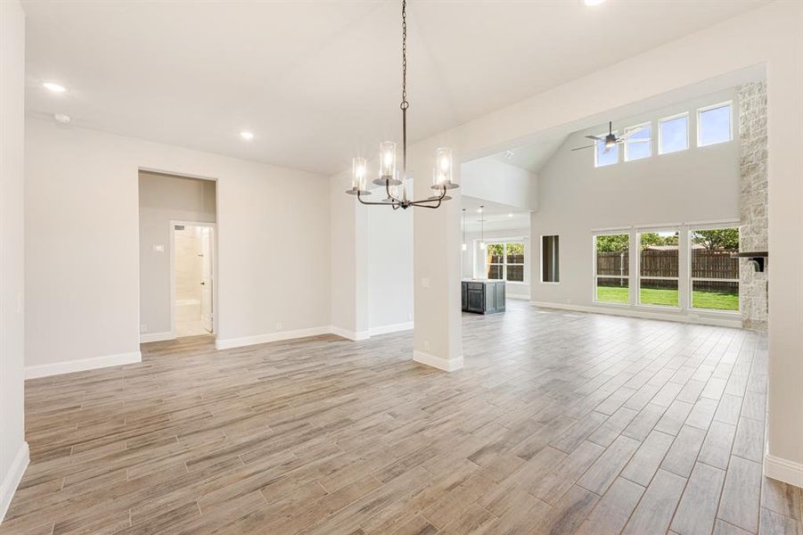 Spacious, unfurnished interior of a new home in Villages of Walnut Grove, Midlothian (Image 25).