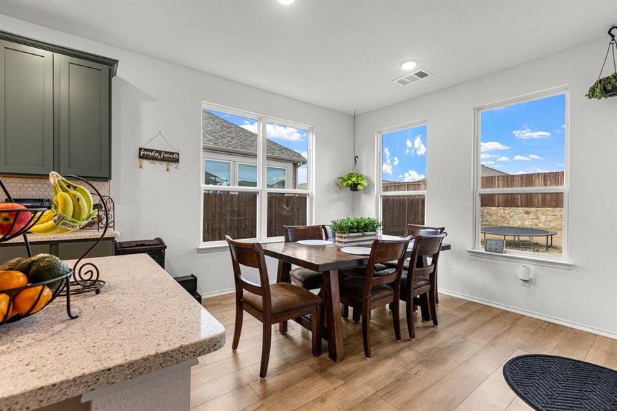 Furnished interior view inside a new home in Waterscape 50s Sales Phase 2, Royse City (Image 8).