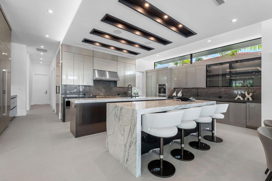 Furnished interior view inside a new home in , Boca Raton (Image 22).