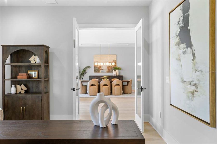 Furnished interior view inside a new home in , Tampa (Image 54). Furnished interior view inside a new home in , Tampa (Image 54).