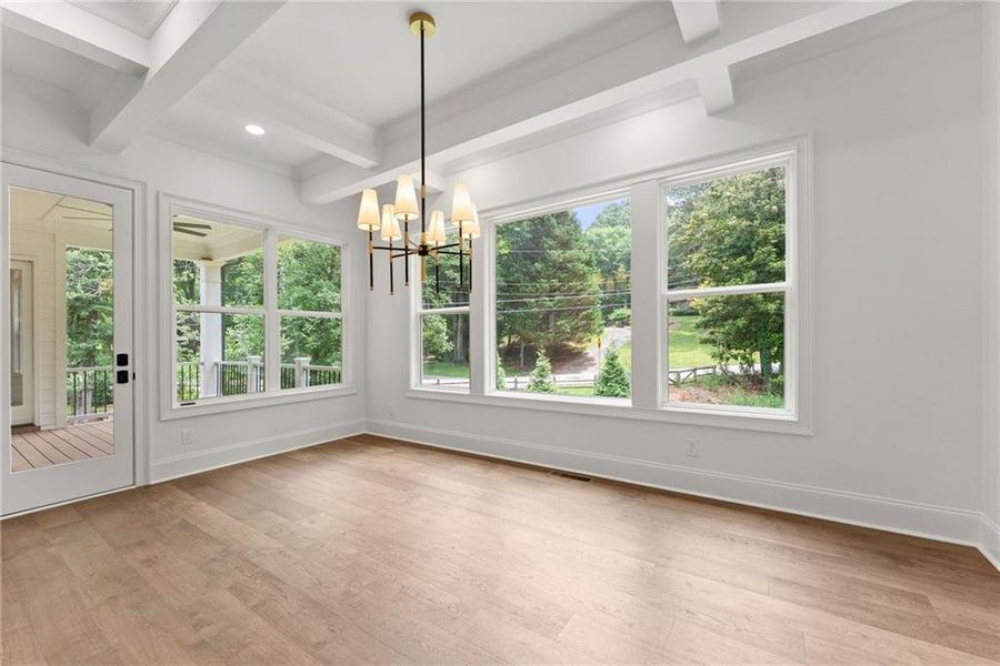 Spacious, unfurnished interior of a new home in , Gainesville (Image 24).