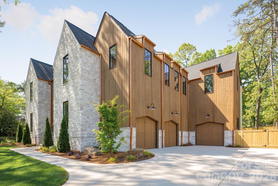 Front exterior of a new home in , Charlotte, NC, highlighting curb appeal (Image 2).