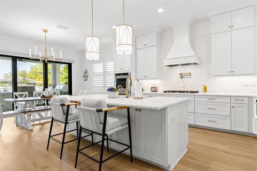 Furnished interior view inside a new home in , Tampa (Image 16).