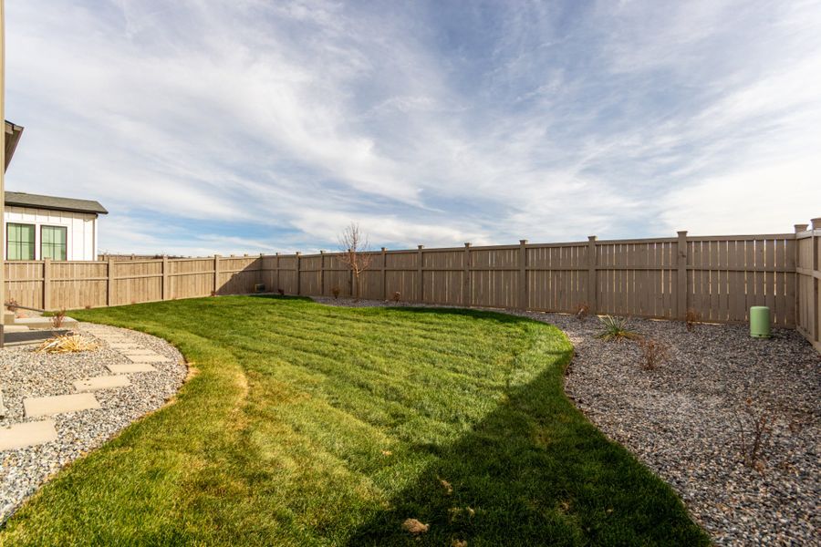 Exterior details and patio area of a home in Westerly, Erie (Image 28). Exterior details and patio area of a home in Westerly, Erie (Image 28).