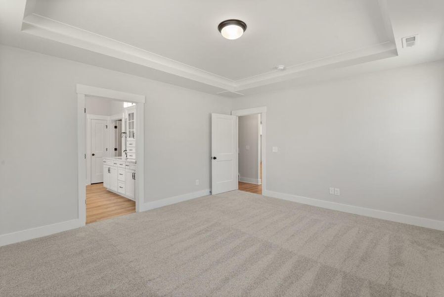 Spacious, unfurnished interior of a new home in Wexford, Elon (Image 67).