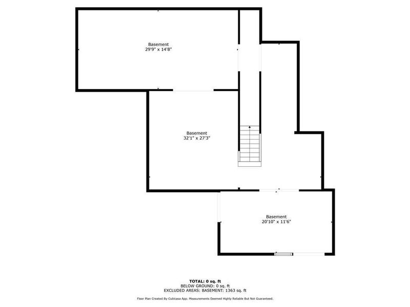 2D floor plan layout of this home in , White, GA (Image 4).