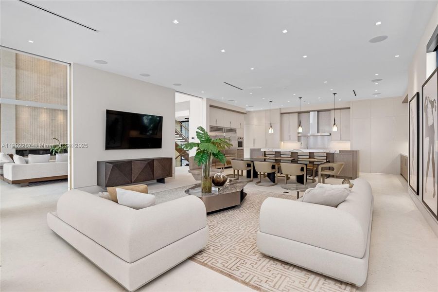 Furnished interior view inside a new home in , Fort Lauderdale (Image 18).