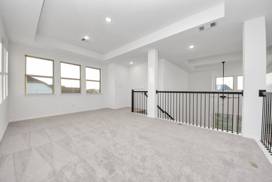 Spacious, unfurnished interior of a new home in Elyson, Katy (Image 22).