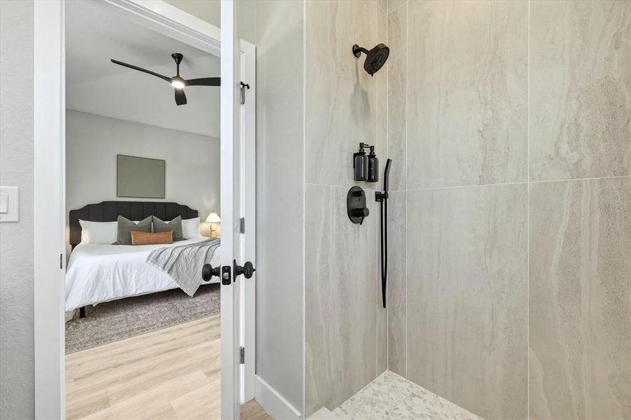 Furnished interior view inside a new home in , St. Petersburg (Image 17).