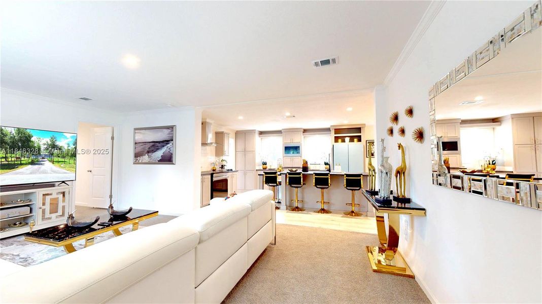 Furnished interior view inside a new home in , Clewiston (Image 35).