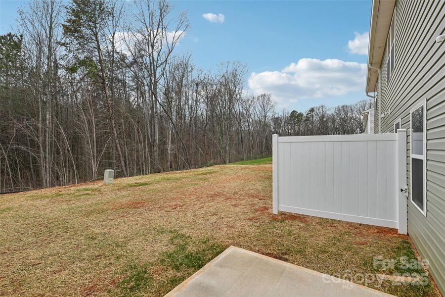 Exterior details and patio area of a home in The Towns at Green Needles, Lexington (Image 4).