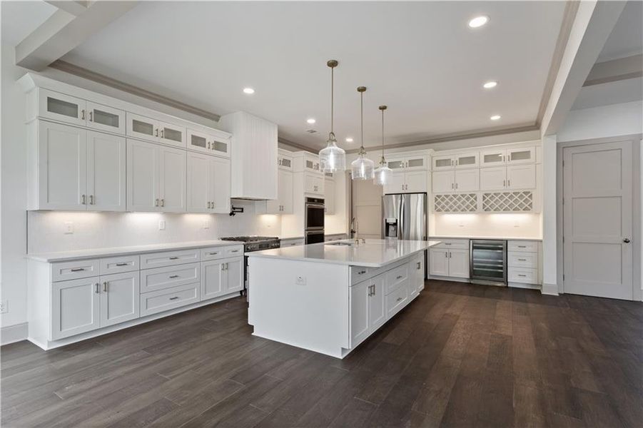 Furnished interior view inside a new home in , Dacula (Image 14).