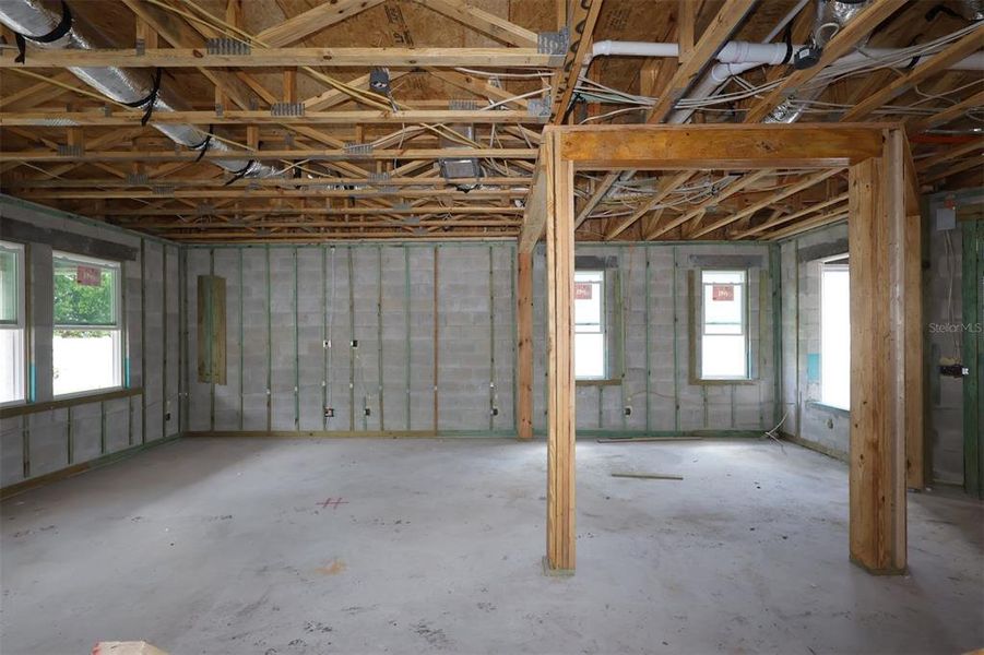In-progress construction of a new home in Bay Lake Farms, St. Cloud, FL (Image 8).