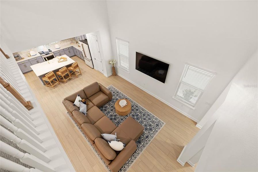 Furnished interior view inside a new home in Harvest at Ovation, Winter Garden (Image 30). Furnished interior view inside a new home in Harvest at Ovation, Winter Garden (Image 30).