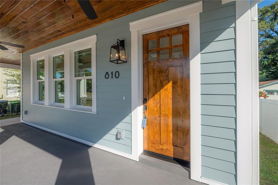 Exterior details and patio area of a home in , Tampa (Image 30). Exterior details and patio area of a home in , Tampa (Image 30).