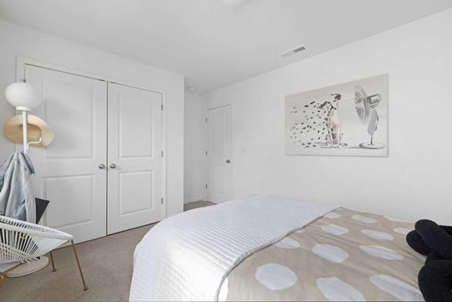 Representative furnished interior of a home built from the Whitney by True Homes in Harpers Landing, Walkertown (Image 23).