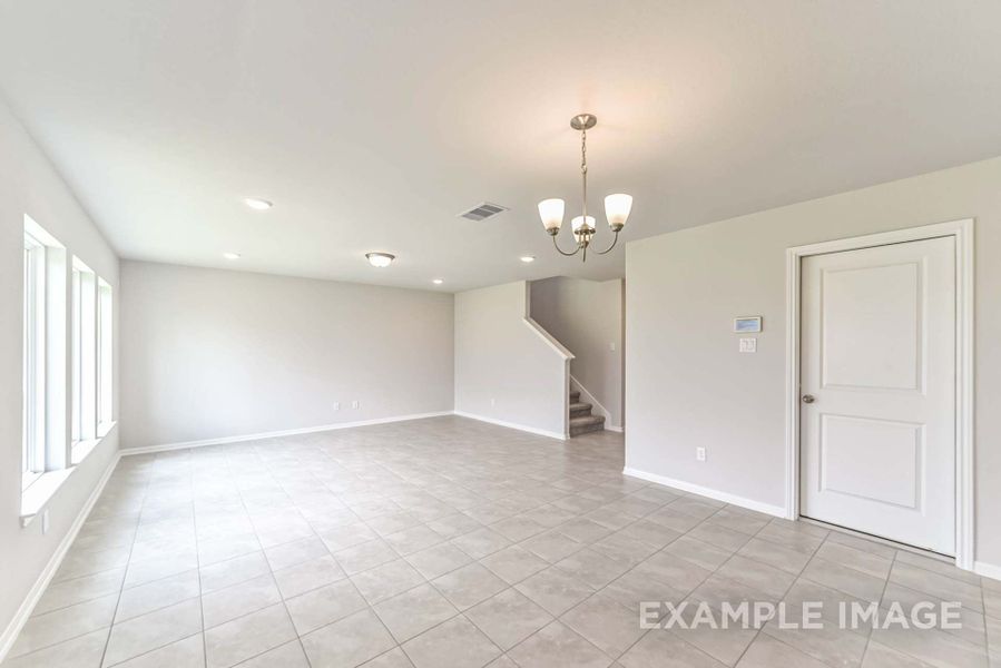 Representative unfurnished interior of a home built from the The Solara by Davidson Homes LLC in Sunterra, Katy (Image 14). Representative unfurnished interior of a home built from the The Solara by Davidson Homes LLC in Sunterra, Katy (Image 14).