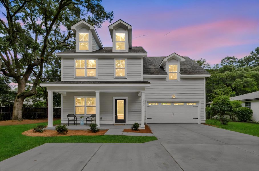 Front exterior of a new home in , Johns Island, SC, highlighting curb appeal (Image 2). Front exterior of a new home in , Johns Island, SC, highlighting curb appeal (Image 2).