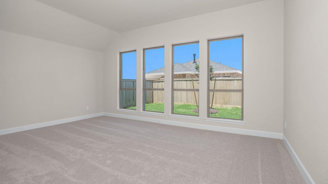 Spacious, unfurnished interior of a new home in Bridgeland, Cypress (Image 9). Spacious, unfurnished interior of a new home in Bridgeland, Cypress (Image 9).